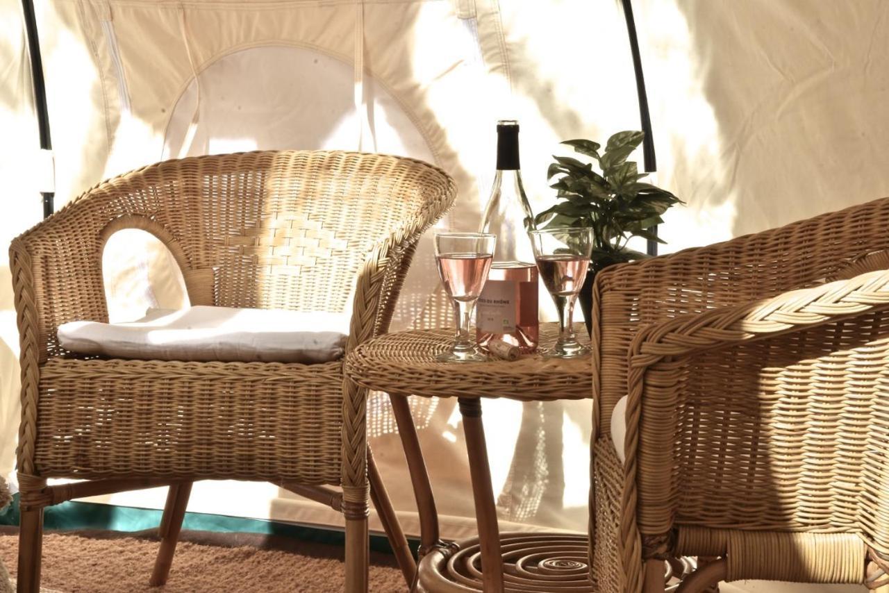 Glamping At Camping La Source Saint-Pierre-d'Argencon Luaran gambar